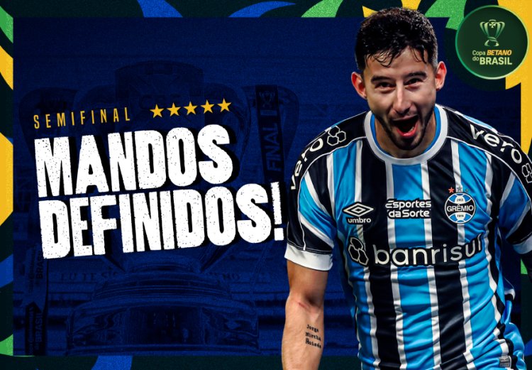Primeiro jogo da semifinal da Copa do Brasil contra o Flamengo será na Arena