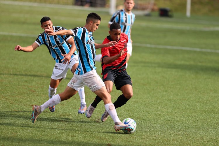 Grêmio elimina o Athetico-PR e avança na Copa do Brasil Sub-20